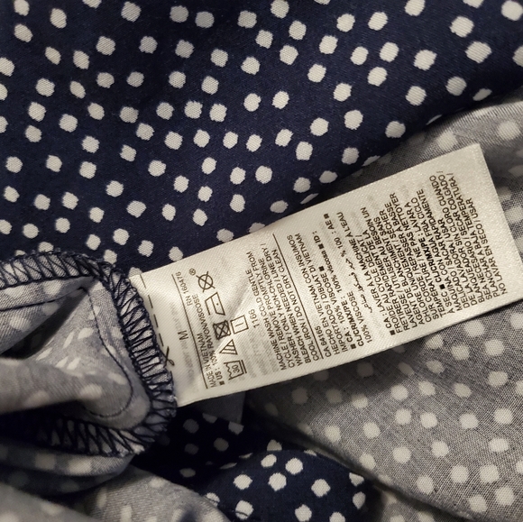 Old Navy dotted navy and white dress - Picture 6 of 6